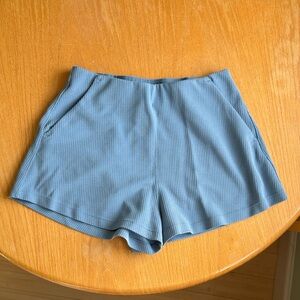 Lululemon Ribbed Softstreme High-Rise Short Utility Blue